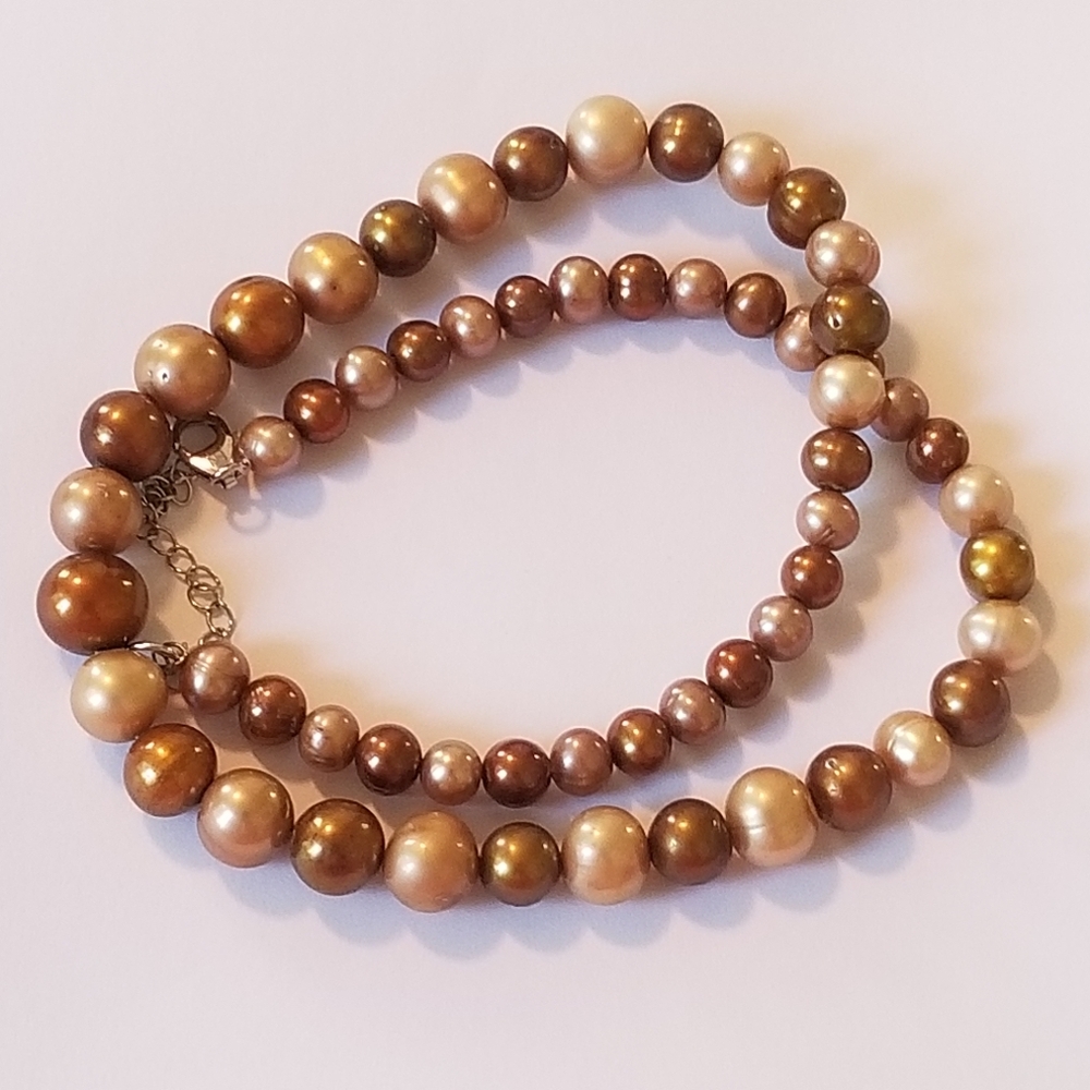 Michael Valitutti Genuine Pearl Necklace